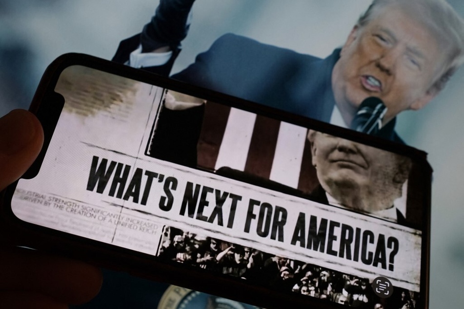 Ex-president Donald Trump shared a video on Truth Social which says a 2024 election win would result in "the creation of a unified reich."