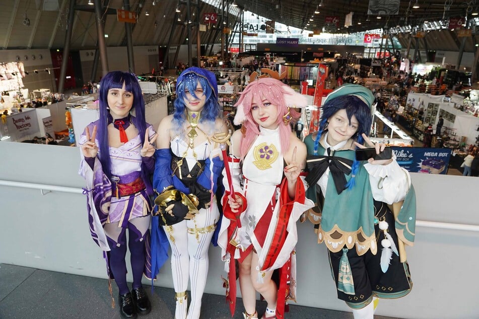 Viele Besucher der "Comic Con" zeigen sich in ihren monatelang vorbereiteten Kostümen.