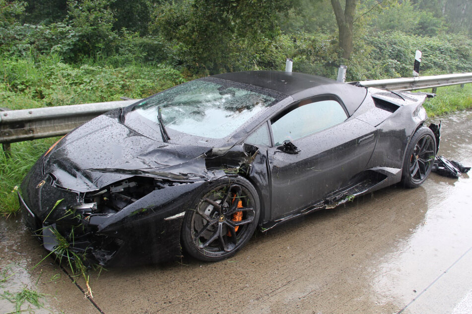 Der in Bremen verunfallte Lamborghini Huracán war nur gemietet.