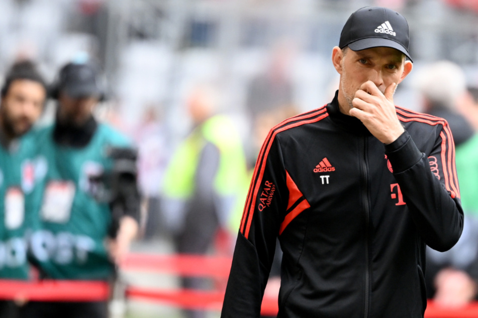 Ob Bayern-Trainer Thomas Tuchel (49) das neue Auswärtstrikot bereits kennt?