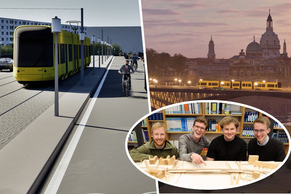 TU-Studis begeistern Jury: Sieht so die neue Carolabrücke aus?