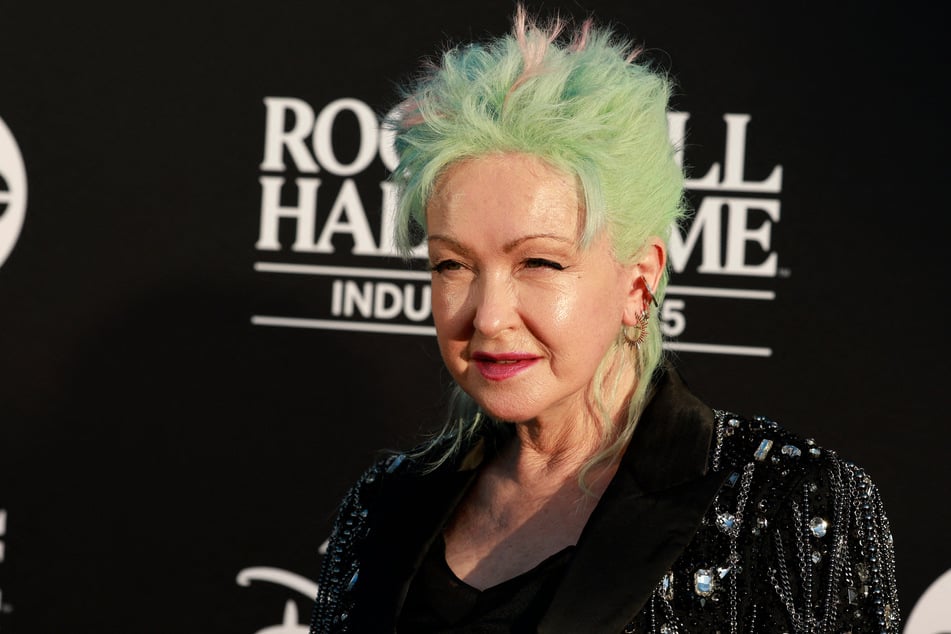 Cyndi Lauper led the 2025 inductees to the Rock and Roll Hall of Fame in Saturday night's ceremony.