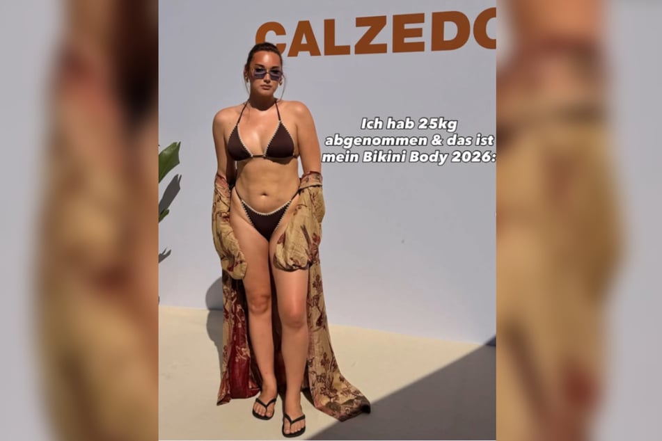Model Alex Mariah Peter (28) hat in fünf Monaten rund 25 Kilogramm an Körpergewicht verloren.