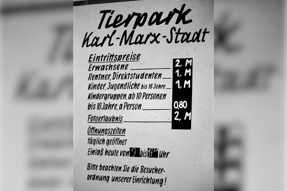 1990 kostete der Eintritt für Erwachsene zwei Mark.