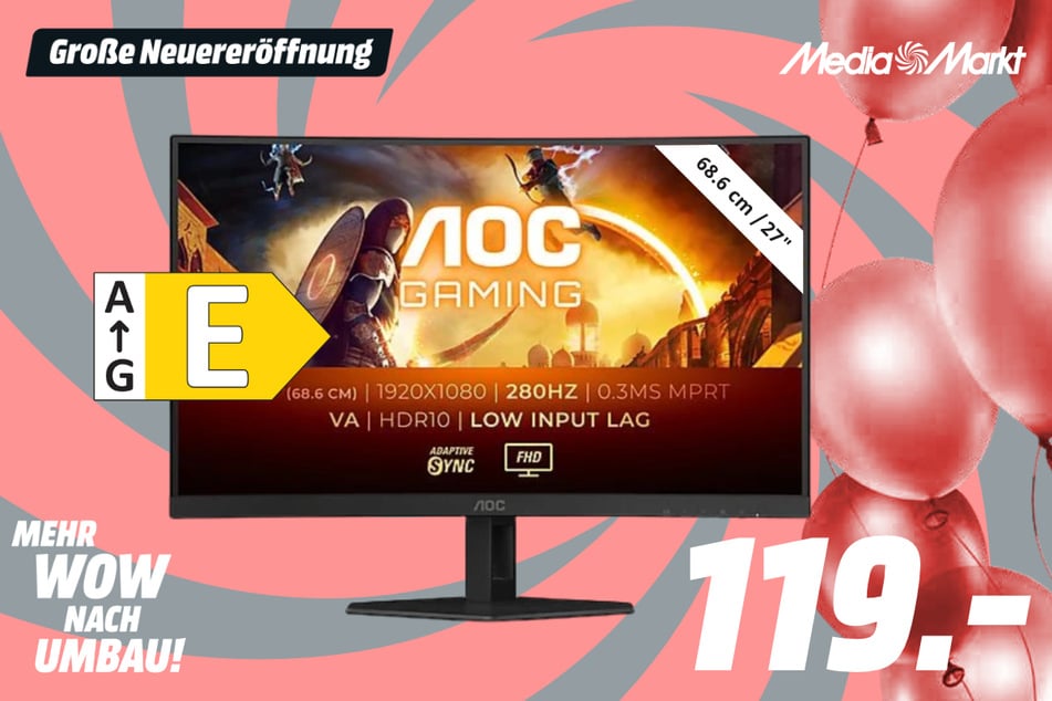 AOC-Monitor für 119 Euro.