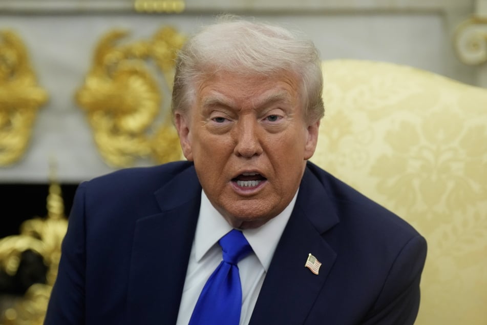Der US-Präsident Donald Trump (79).