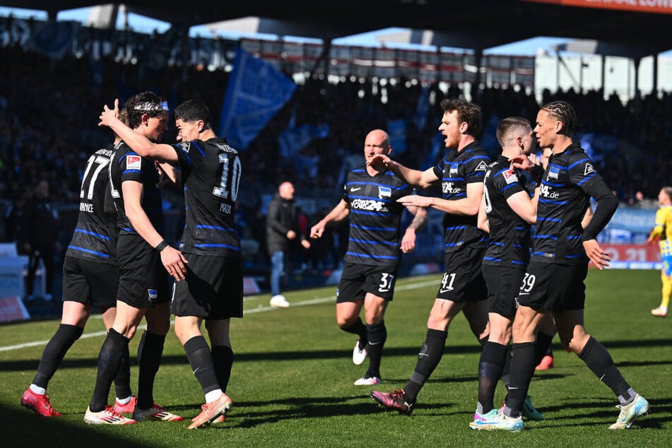 Die Berliner durften sich über eine 3:0-Führung zur Pause freuen.