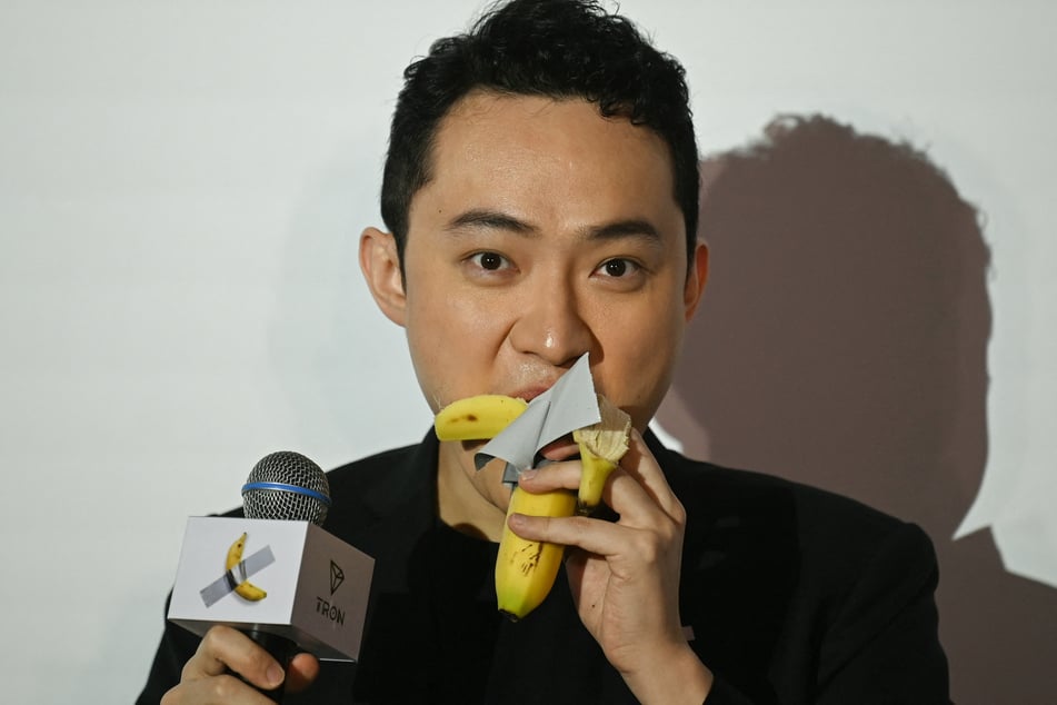 Hong Kong crypto entrepreneur Justin Sun ate a banana that was part of an artwork he bought for over $6 million at an auction.