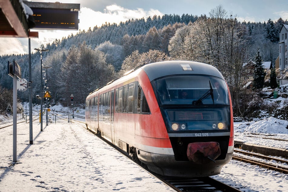 Am Wochenende verkehrt ein Sonderzug zwischen Pockau-Lengefeld und Marienberg.