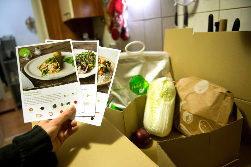 Kochrezepte aus einer HelloFresh-Box.