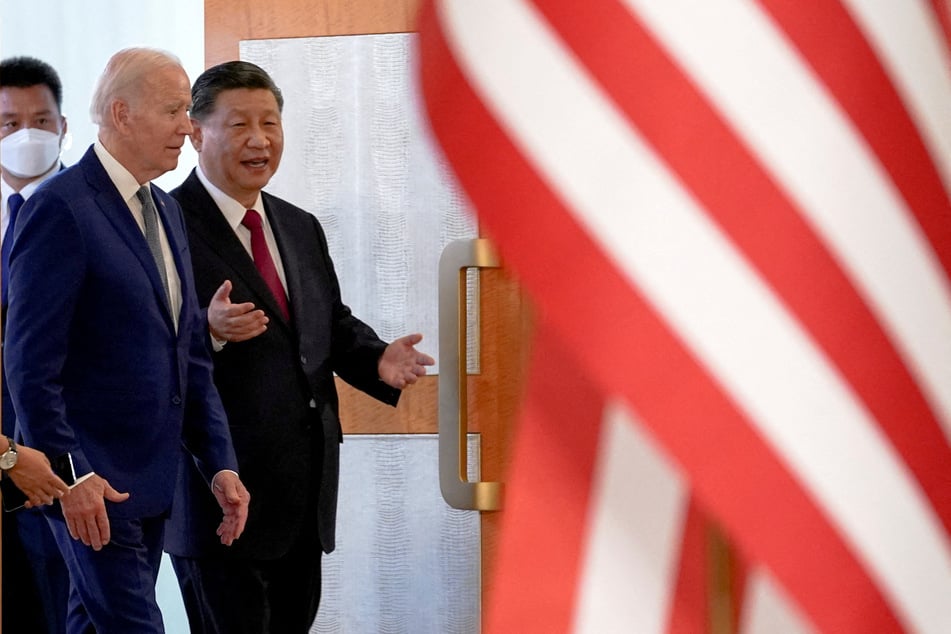 US President Joe Biden meets with Chinese President Xi Jinping on the sidelines of the G20 leaders' summit in Bali, Indonesia, on November 14, 2022.