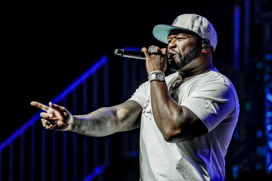 US-Rapper Curtis "50 Cent" Jackson (48) stand bereits im vergangenen Herbst bei einem Konzert in der Barclays-Arena auf der Bühne.