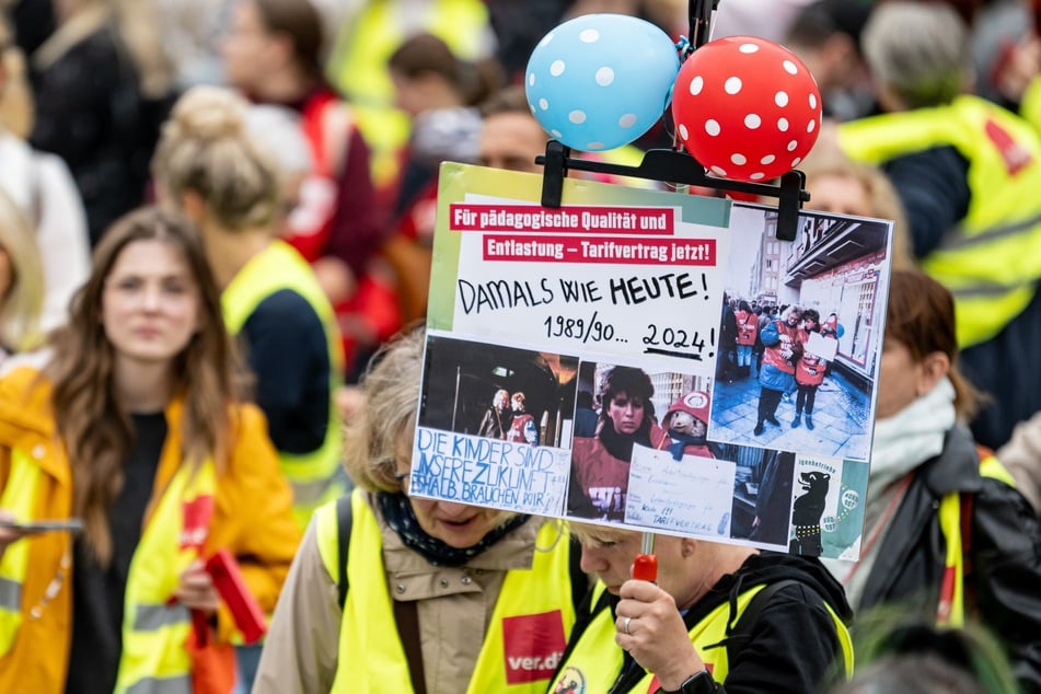 Donnerstag und Freitag rufen gleich mehrere Gewerkschaften zum Streik (unter anderem) in Leipzig auf. (Archivbild)