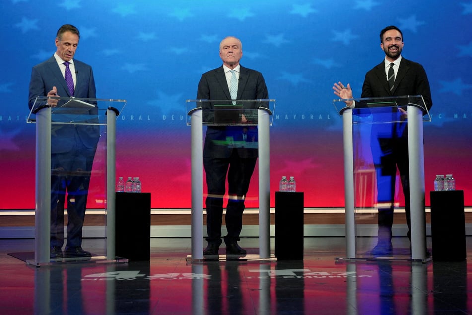Zohran Mamdani takes on Cuomo and Trump in fiery first New York mayoral debate