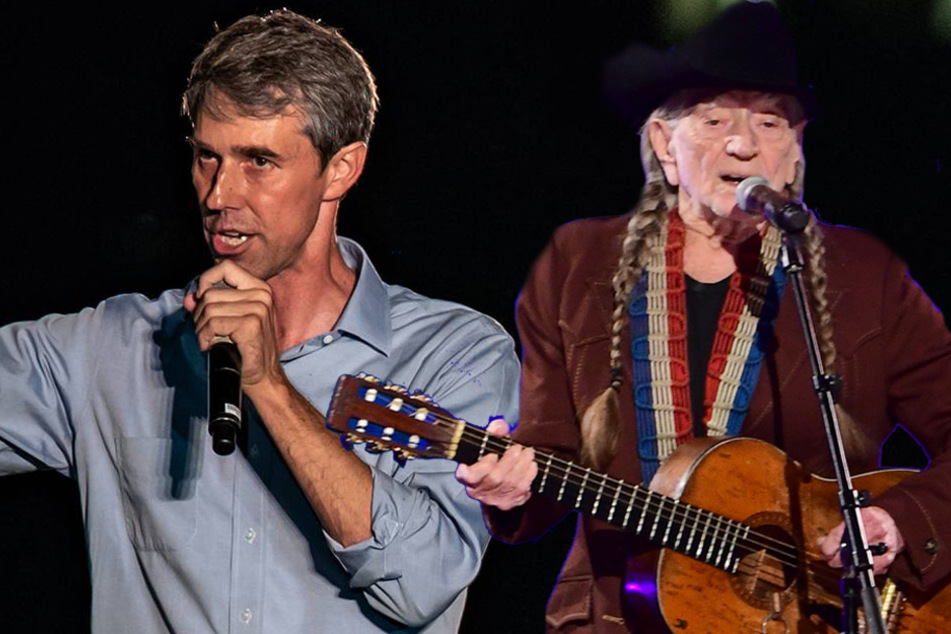 Former Representative Beto O'Rourke and country music singer Willie Nelson are rallying behind Texas Democrats, who fled the state to block a restrictive voting bill.