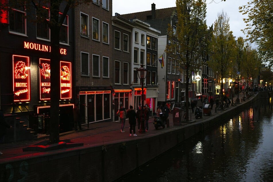 The red light district "De Wallen" is one of the Dutch capital's most notorious tourist attractions.