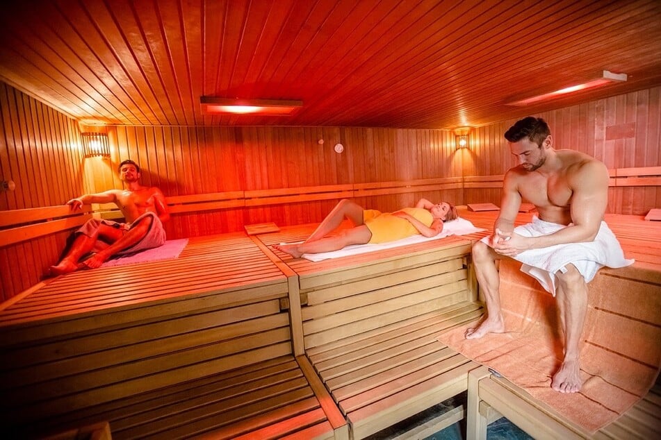 Die Saunawelt im Elbamare Dresden zu besuchen, ist wie ein erholsamer Urlaub.