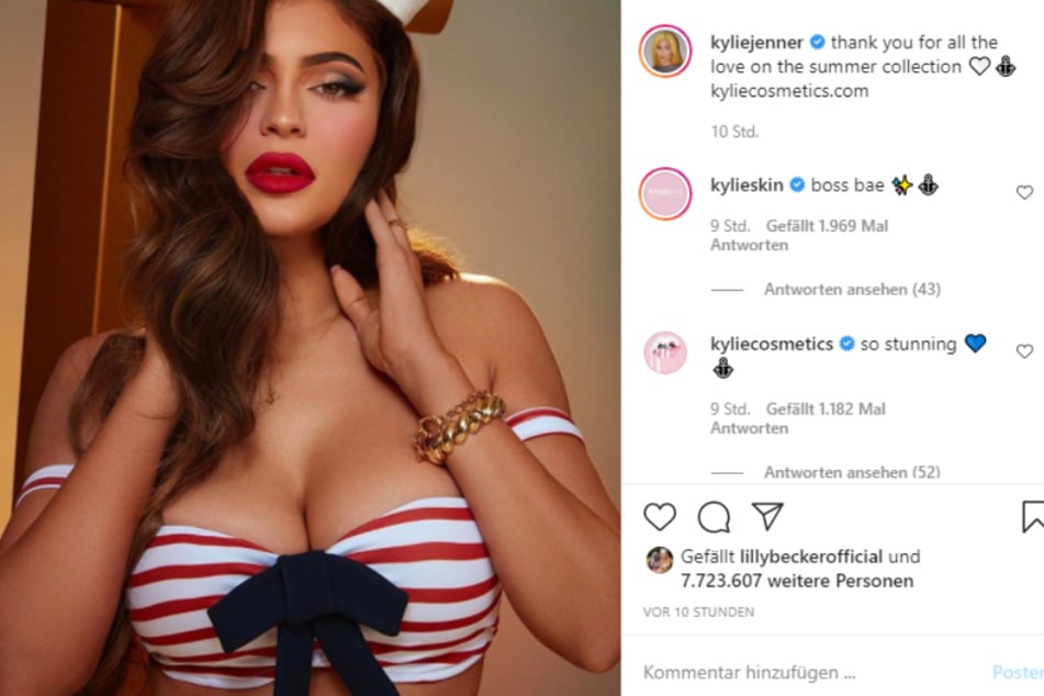 Mit Kylies neuer Modelinie können Girls jetzt auch ganz stilecht als schicke Matrosinnen die Welt erobern.