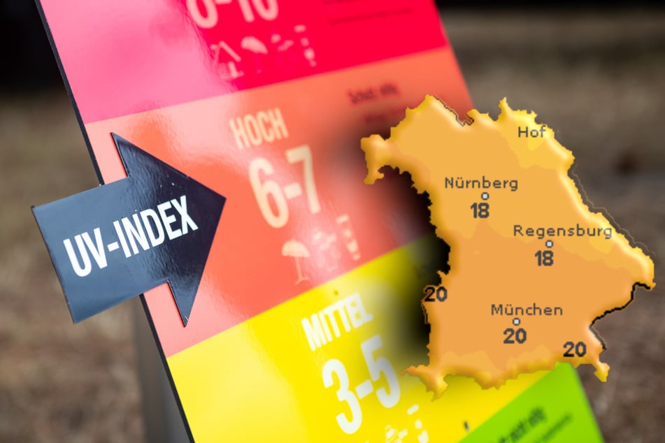 Wetter in Bayern: Sonne satt und hohe UV-Strahlung