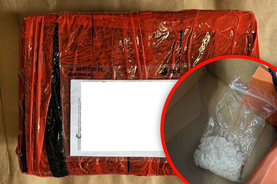 In einem Paket wurden 100 Gramm der synthetischen Droge 3-CMC (Clophedron) entdeckt.