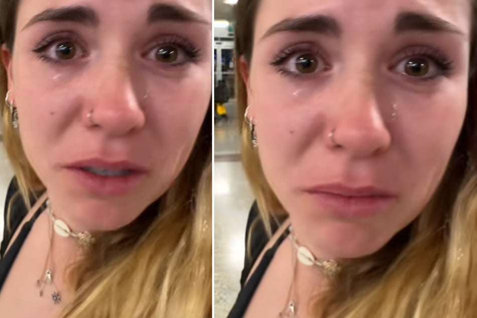 Mery Caldass brach am Flughafen in Spanien in Tränen aus, da sie ihren Flug aufgrund von fehlerhaften Angaben bei ChatGPT nicht antreten konnte.