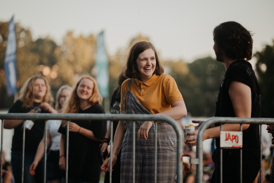 There is dancing and partying at the picnic concerts - all in compliance with the hygiene rules.