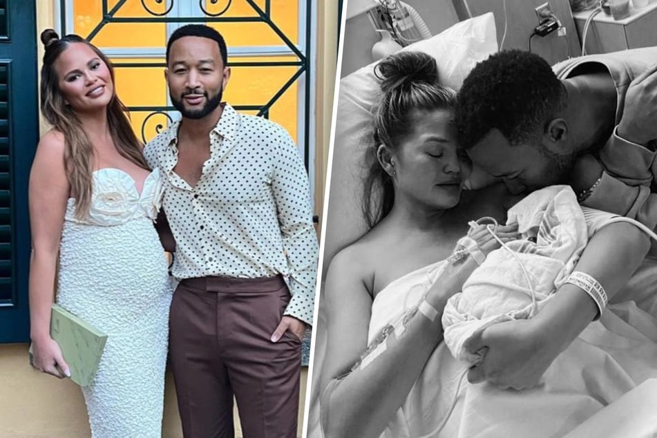 Chrissy Teigen (l) and John Legend endured a heartbreaking loss, and the model is now talking about what really happened.