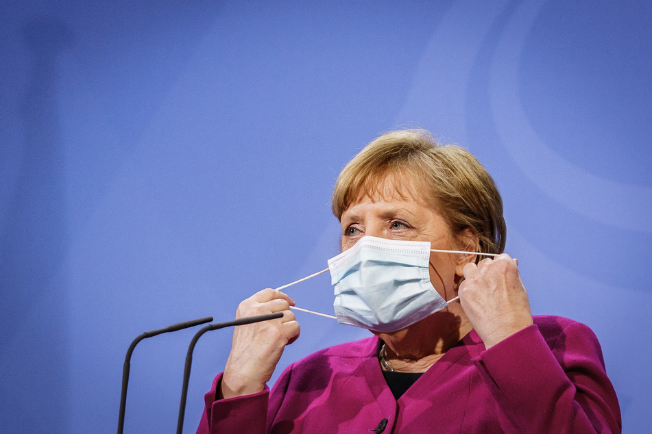 Bundeskanzlerin Angela Merkel (66, CDU) beim Pressestatement nach dem Gipfeltreffen der EU-Staats- und Regierungschefs.