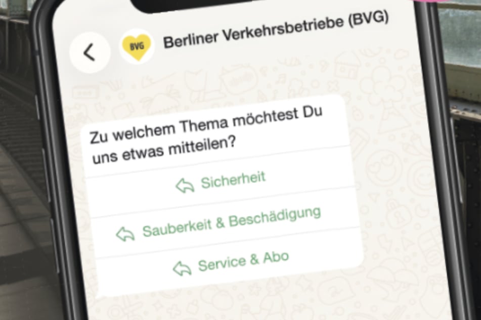 Müll, Graffiti, Vandalismus: BVG nimmt Hinweise künftig per WhatsApp an