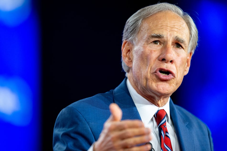 Governor Greg Abbott speaks at the Conservative Political Action Conference in Grapevine, Texas, on March 27, 2026.