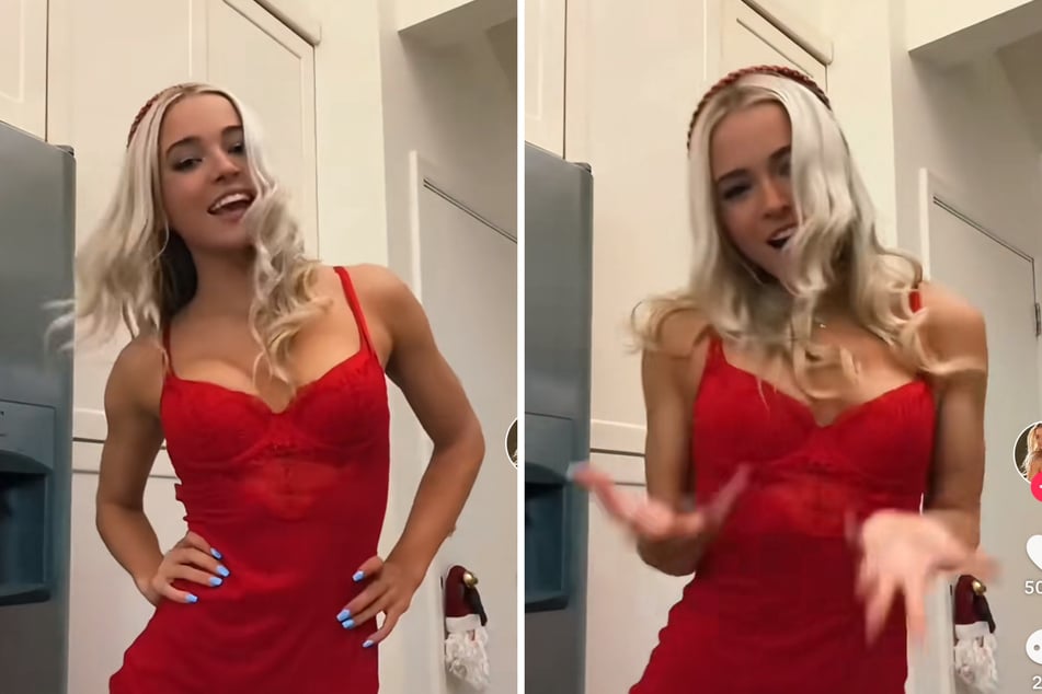 Olivia Dunne might have spilled the beans on how she won over her "big boy" boyfriend, Paul Skenes, in her latest TikTok video.