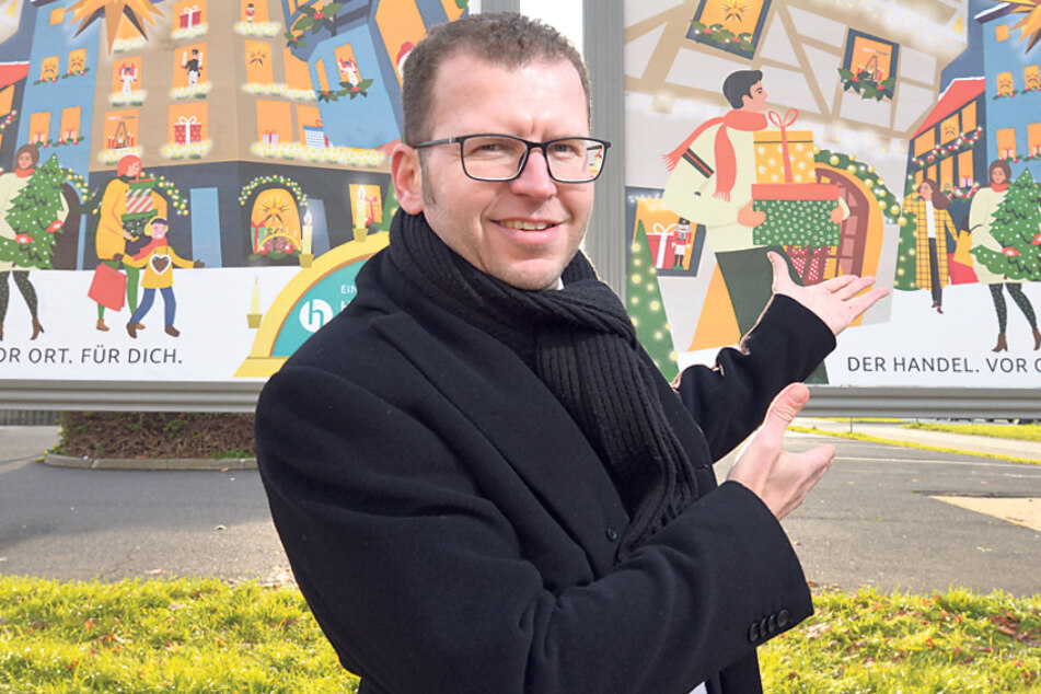 René Glaser (46) ist Hauptgeschäftsführer des Handelsverbandes Sachsen. (Archivbild)