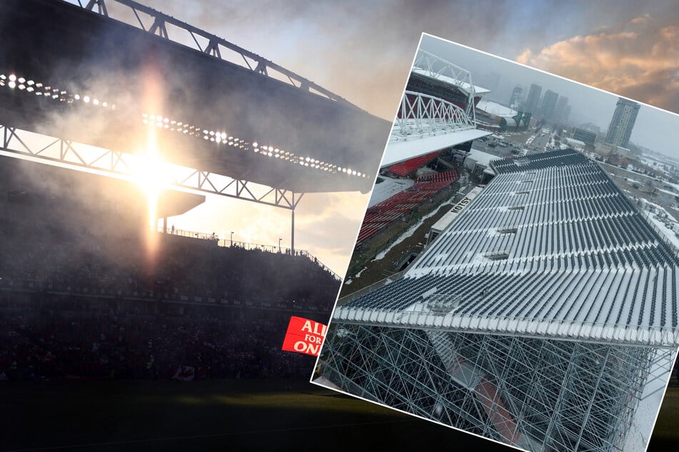 In diesem Stadion steigt das zweite WM-Spiel der Deutschen, doch die Tribüne sorgt für Aufregung im Netz