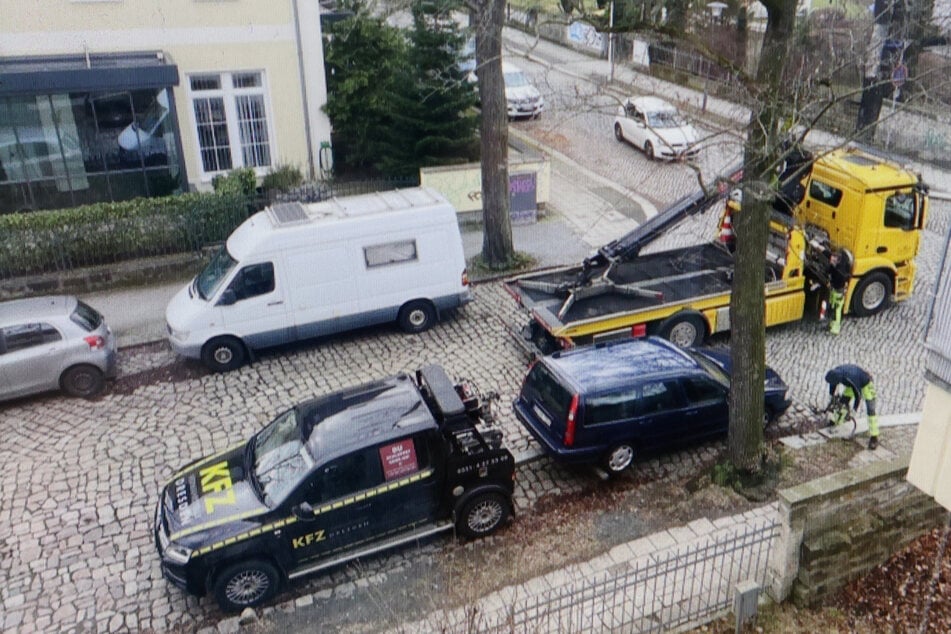Die Firma MD-Automobile schleppte an der neuen Station für Teilauto bereits etliche Fahrzeuge ab.