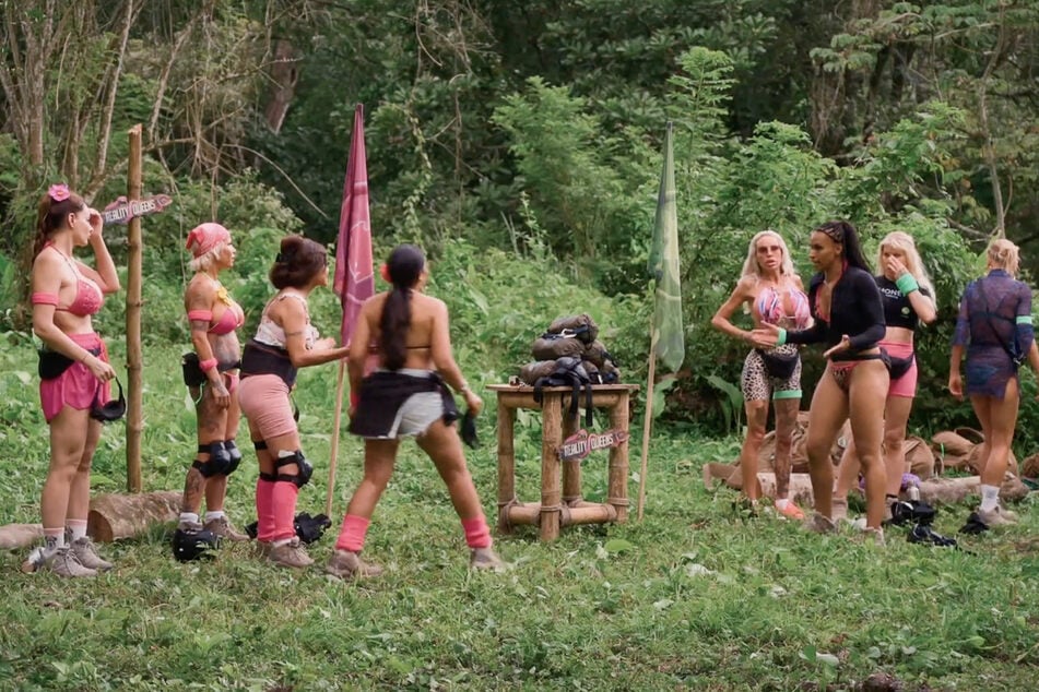 Die "Pink Piranhas" und "Green Geckos" werden in diesem Leben wohl keine Freundinnen mehr.