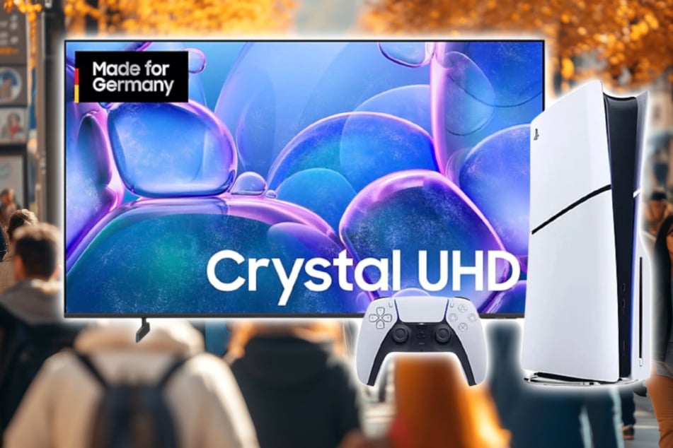65-Zoll Samsung Fernseher plus PlayStation 5 für nur 1 Euro im Android-Special