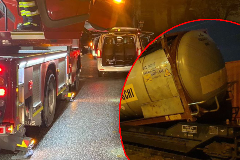 München: Zug auf freier Strecke evakuiert: Tankcontainer ruft Feuerwehr auf den Plan