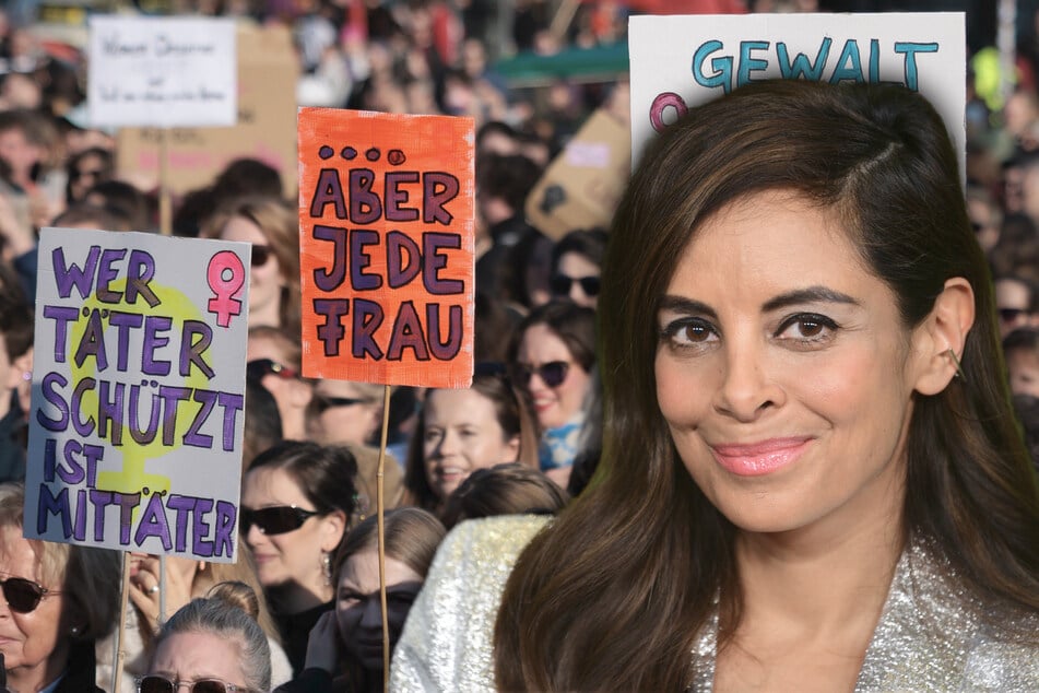 Aufruf von Collien Fernandes: Tausende demonstrieren gegen digitale Gewalt