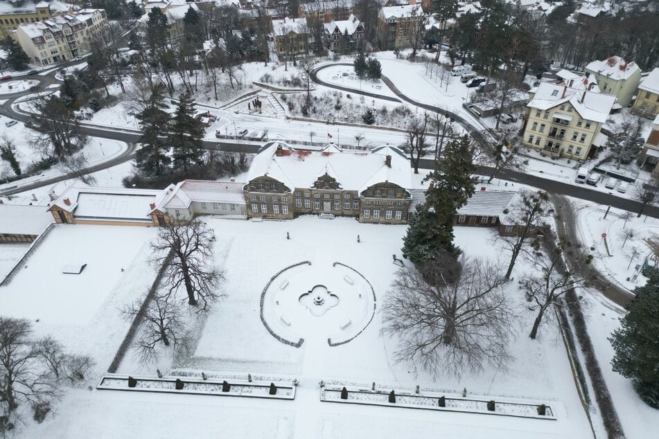 Das Kleine Schloss in Blankenburg ist momentan ein Winter-Wunderland.