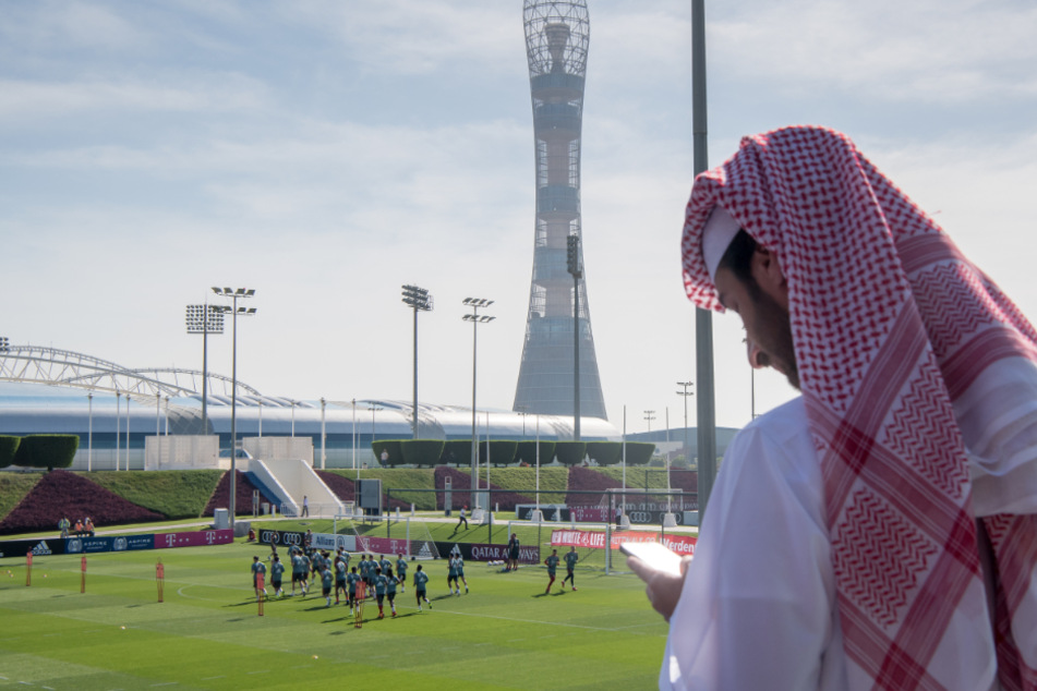 Bereits seit Jahren findet das Wintertrainingslager des FC Bayern in Katar statt.