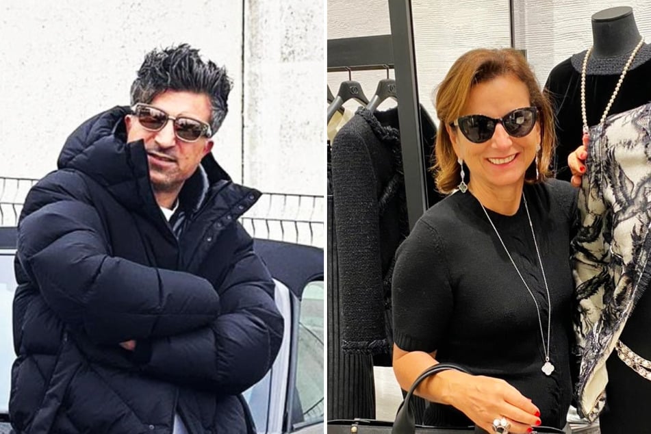 Können sehr gut miteinander: Lotto-Millionär Kürsat Y. (42) alias "Chico" und Luxus-Lady Claudia Obert (61) waren zusammen shoppen.