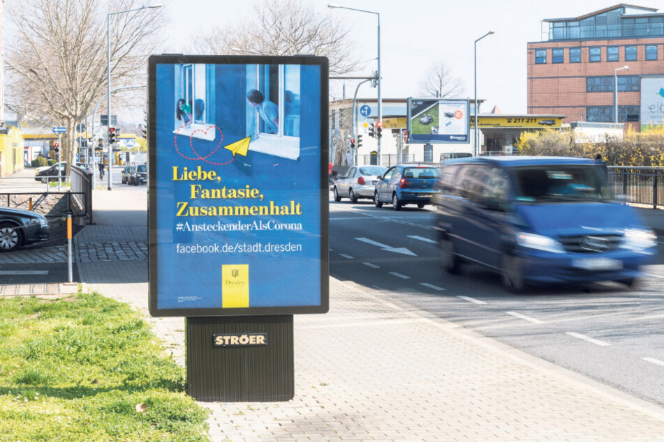 Auf 270 solcher Werbeflächen im Stadtgebiet wirbt die Stadt für ihre Aktion.