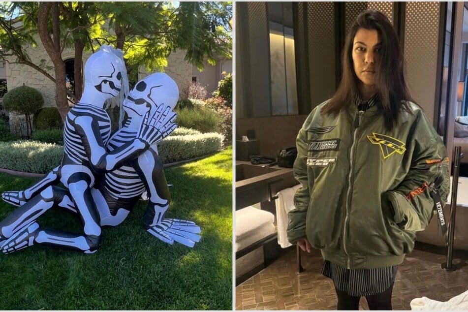 Kourtney Kardashian stirs up controversy with racy Halloween display