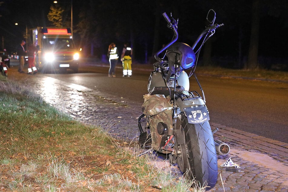 Der Biker erfasste den Jugendlichen mit seiner Harley.