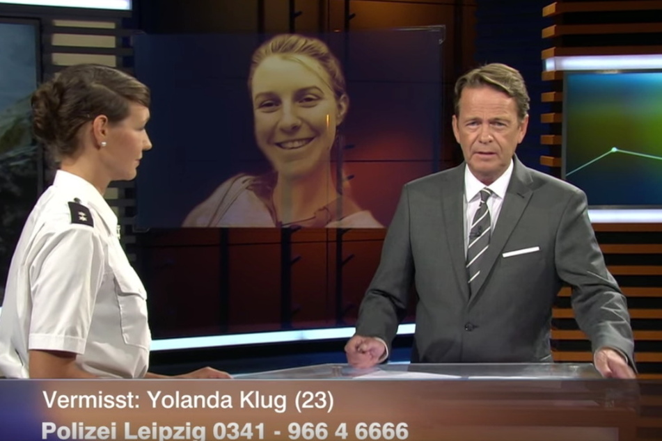 "Aktenzeichen XY"-Moderator Rudi Cerne und Leipzigs Polizei-Sprecherin Doro Benndorf präsentierten am Mittwochabend den Vermisstenfall Yolanda Klug einem Millionenpublikum.