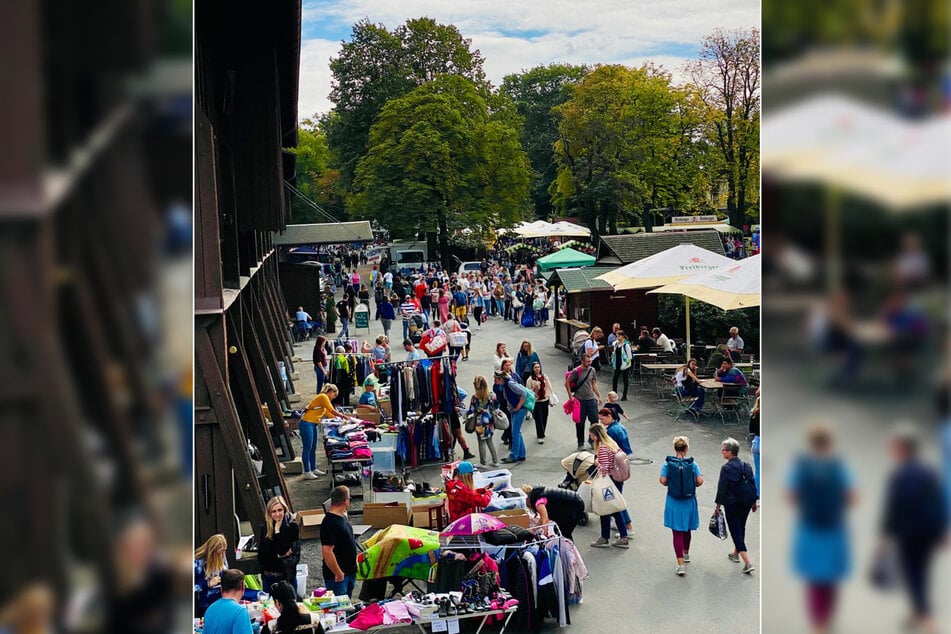 Freiluftshopping bei gutem Wetter gibt es am Sonntag auf der Galopprennbahn. (Archivfoto)