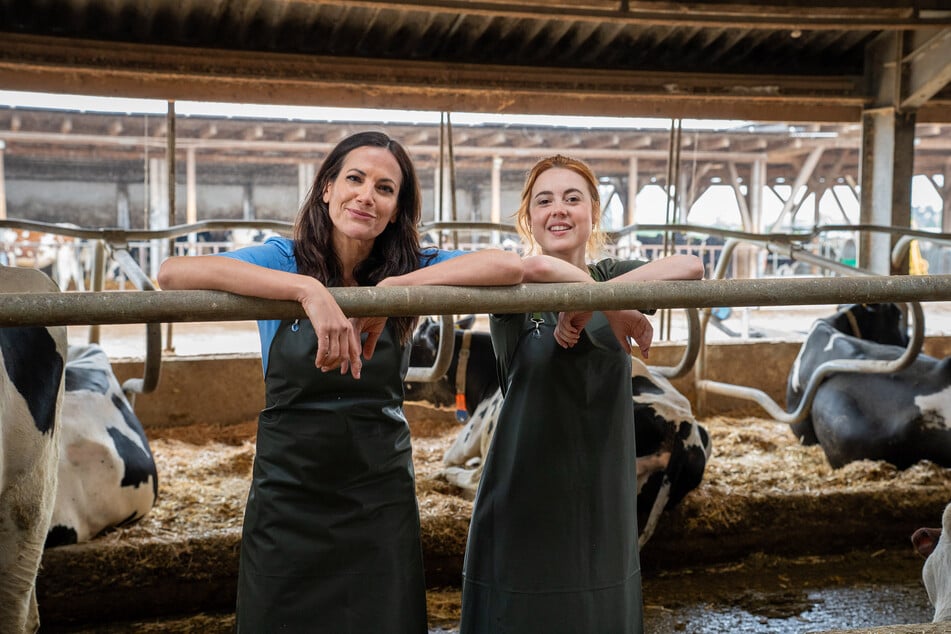 In der neuen ARD-Reihe "Zwei Frauen für alle Felle" spielt Bettina Zimmermann (50, l.) die Tierärztin Maja Freydank.