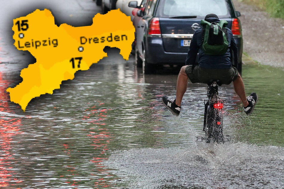 Temperatursturz, Gewitter, Hagel: Sommerwetter verabschiedet sich schon wieder aus Sachsen