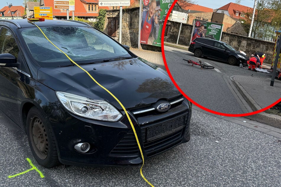 Hubschraubereinsatz im Harz: Fahranfänger kracht mit Radfahrerin zusammen