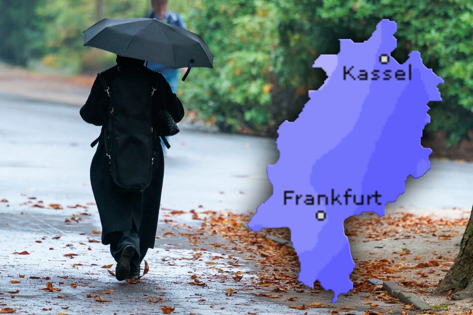 Das Hessen-Wetter ist trist.